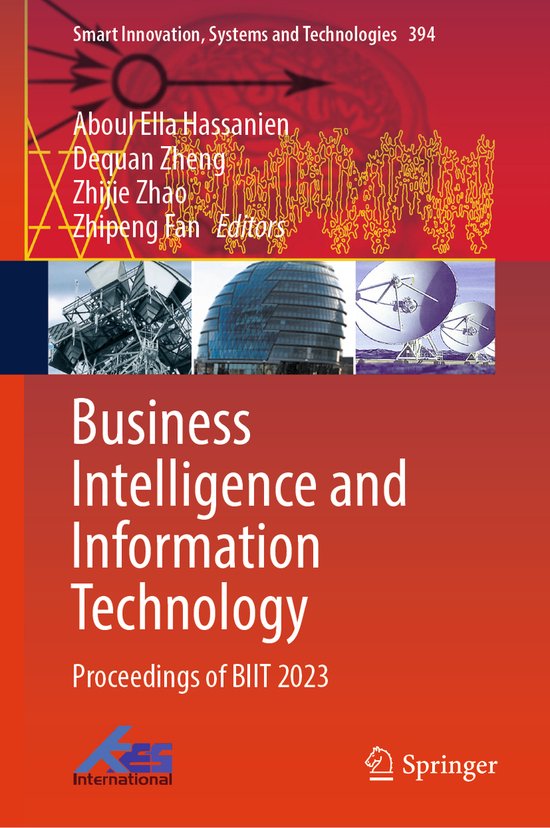 Smart Innovation, Systems and Technologies394- Business Inte ... - cover