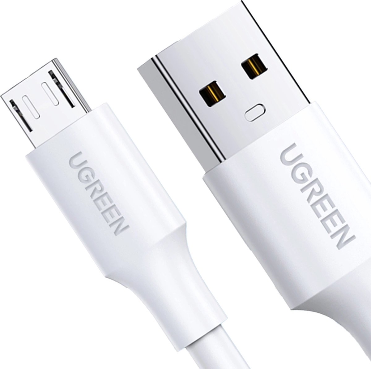 USB - micro-USB-kabel Ugreen US289 - 2 - m - wit