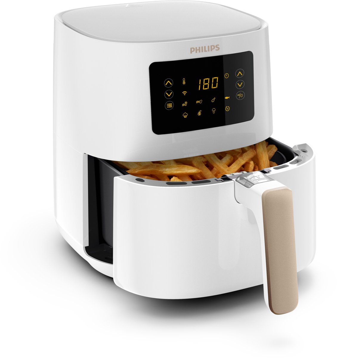 Philips HD9255/30 Airfryer met Dubbele Lade 4.1L 1400W Wit - afbeelding 2