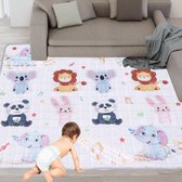 baby kruipmat, 150 x 180 cm grote opvouwbare speelmat, waterdicht