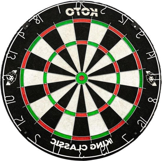 KOTO Classic Edition Dartscheibe, Sisal Kork Dartboard, Dartspiel für KOTO Classic Edition Dartscheibe, Sisal Kork Dartboard, Dartspiel für