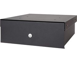 Box-In 22100-S1 kluis voor transport - keukenvoet - 148 x 41 cm - 19 l - zwart gestructureerd Kluis brandwerend