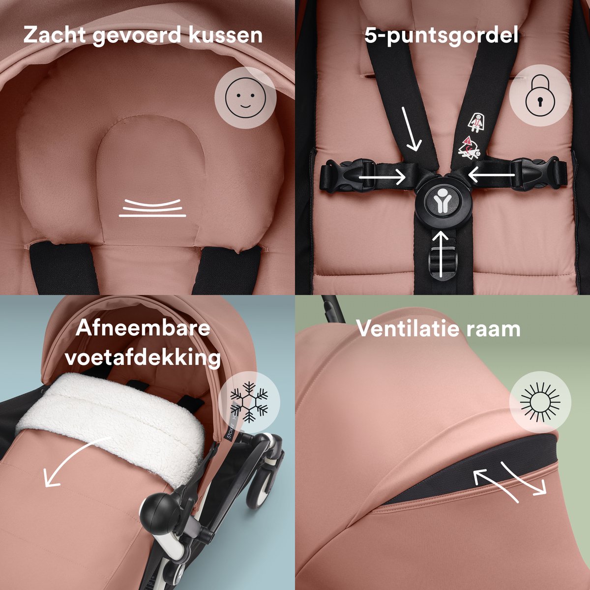 Stokke YOYO 0+ Newborn Pack met Matras (EAN: 7040356462063) - afbeelding 3