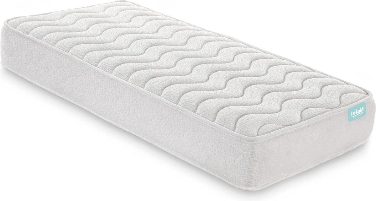 Image of 60 x 120 cm Babymatras met Adapt Foam-kern - hoge zachtheid - ademend - thermoregulerende bekleding - hypoallergeen - Oeko-Tex®-gecertificeerd - ± 12 cm hoog - gemaakt in Spanje.