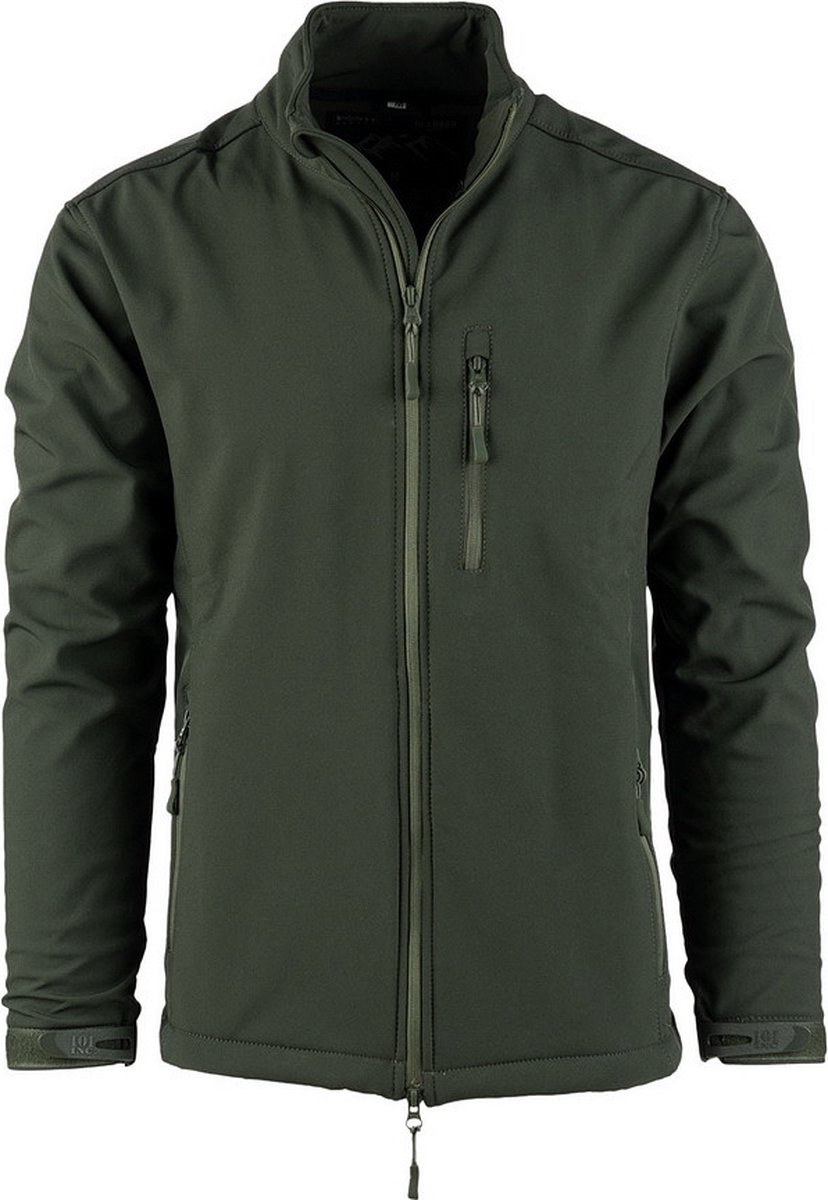 101inc Softshell Jack Outdoor Groen S