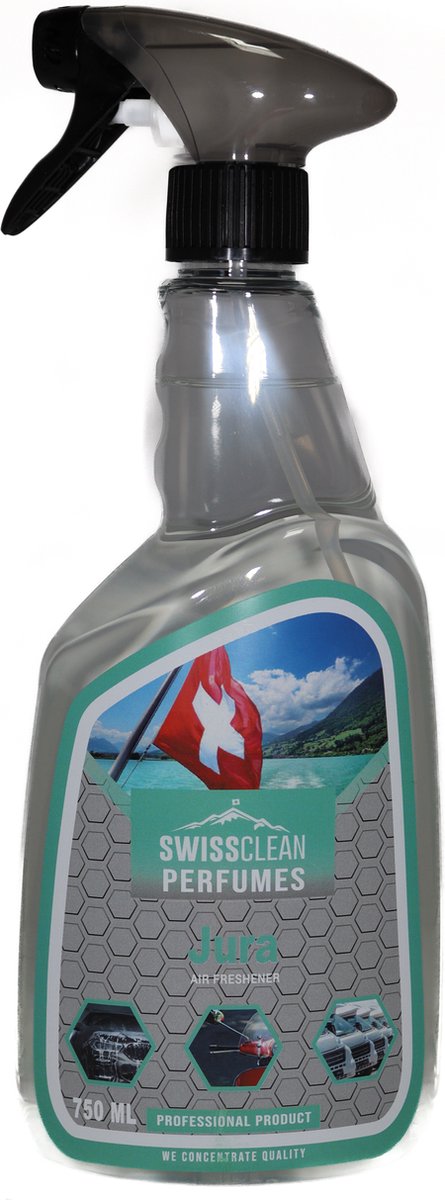 Goedkoopste Swiss Clean | Jura, zomerse bergbries | Interior Autoparfum | Interieur parfum | 750 ML | Cleaner | Interior geur auto