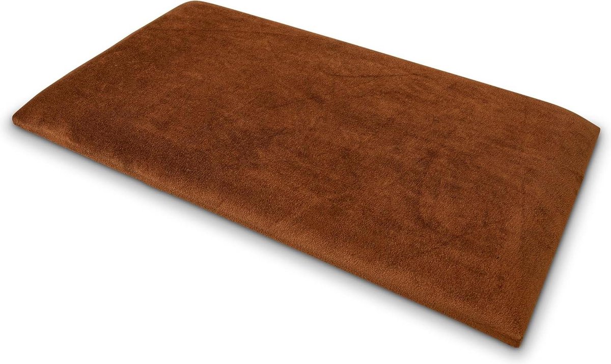 Zitting Deluxe Brown - Pianobank 52x30 cm met Opbergvak