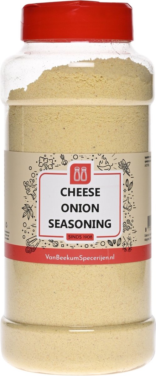 Goedkoopste Van Beekum Specerijen - Cheese Onion Seasoning - Strooibus 600 gram