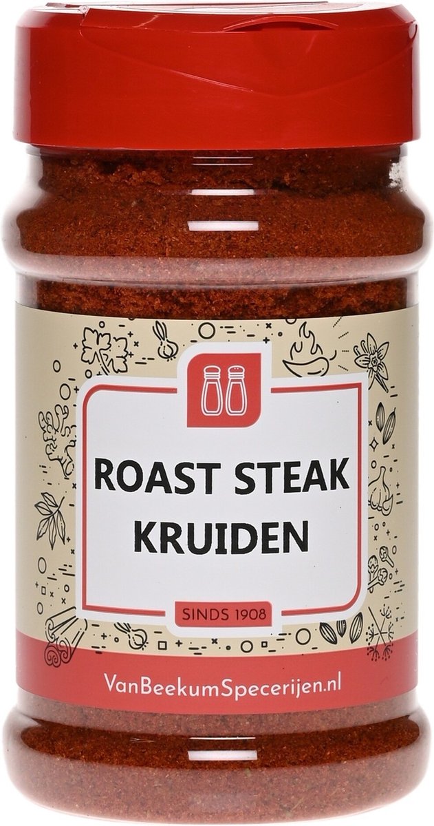Goedkoopste Van Beekum Specerijen - Roast Steak Kruiden - Strooibus 160 gram