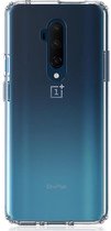 Shop4 - OnePlus 7T Pro Hoesje - Zachte Back Case Transparant