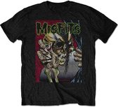 Misfits Heren Tshirt -L- Pushead Zwart