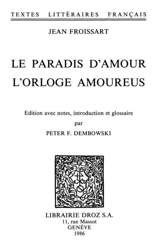 Textes littéraires français - Le paradis d’Amour ; L'Orl ... - cover