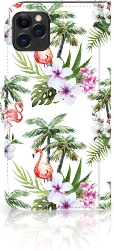 Coque Téléphone Apple iPhone 11 Pro Max Protection Téléphone Palms Flamingo