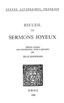 Textes littéraires français - Recueil de sermons joyeux