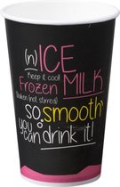 400x Milkshakebeker ICE is (N)ICE Karton 400ml
