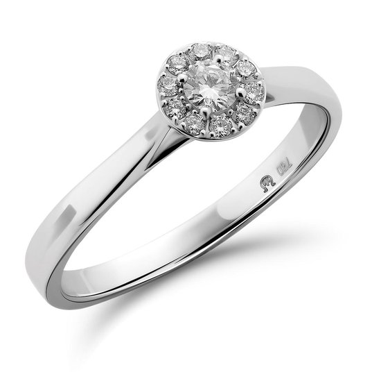 Orphelia RD-3921/10/52 - Ring - Goud 18 kt - Diamant 0.18 ct - 16.50 mm / maat 52