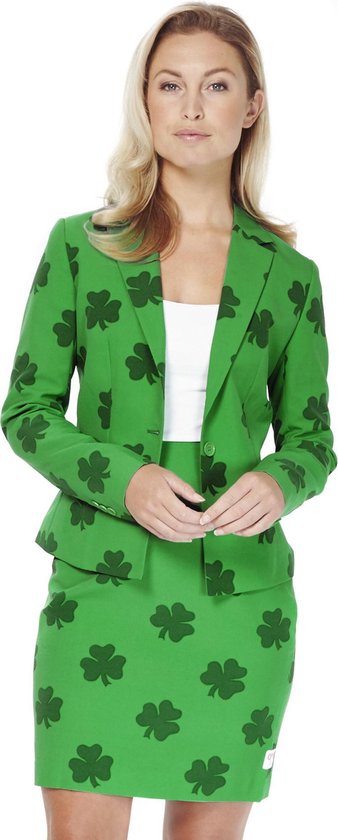 OppoSuits St. Patrick's Girl - Vrouwen Kostuum - Groen - Feest