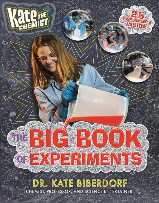 Kate the Chemist: The Big Book of Experiments - cover