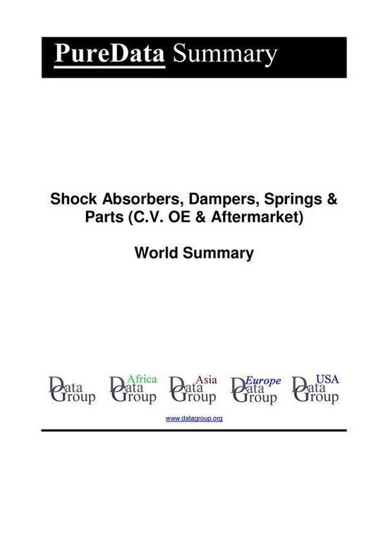 PureData World Summary 4112 - Shock Absorbers, Dampers, Spri ... - cover