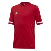 adidas T19 Polo Boys - Rood - maat 140