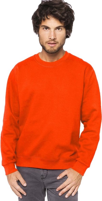 Vallen Cilia meten Oranje sweater/trui katoenmix voor heren - Holland feest kleding -  Supporters/fan... | bol.com