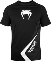 Venum T-Shirt Contender 4.0 Zwart/Grijs/Wit Medium