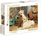 Clementoni Legpuzzel - High Quality Puzzel Collectie - Hunting Dogs - 1500 stukjes, puzzel volwassenen