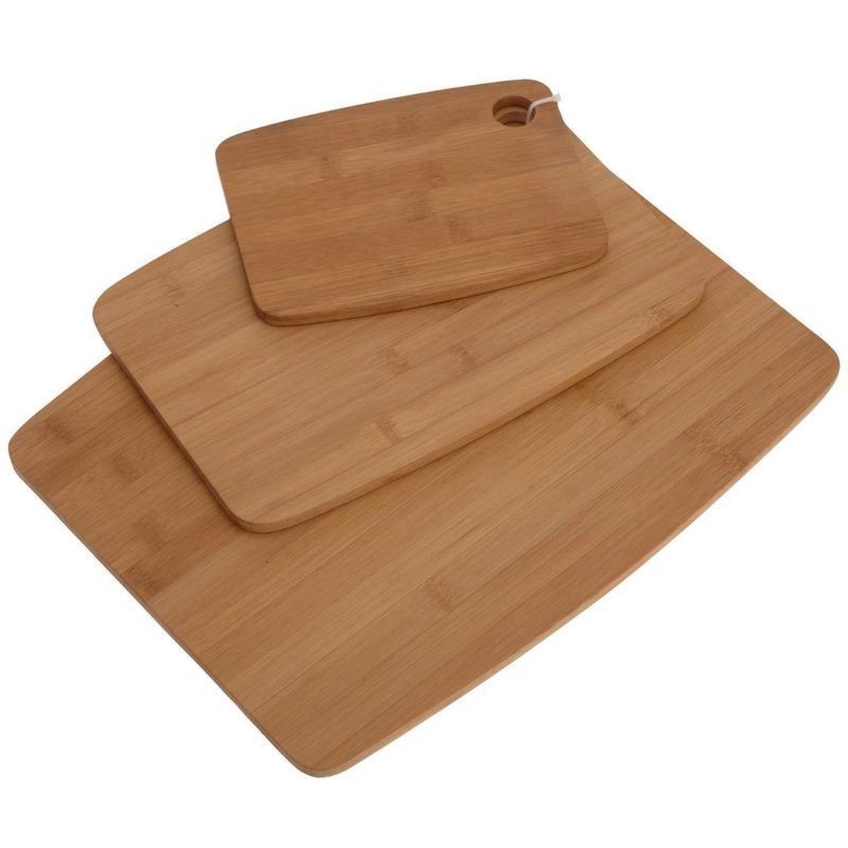 ZOFUN 2 stuks grote houten snijplanken, keukenserveerplank, hout