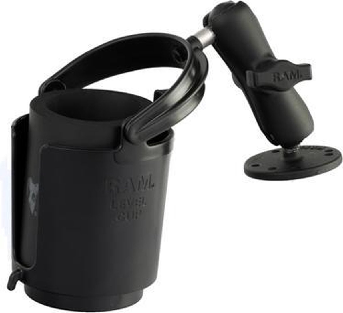 balancerende drankhouder met schroef bevestiging RAM-B-132U