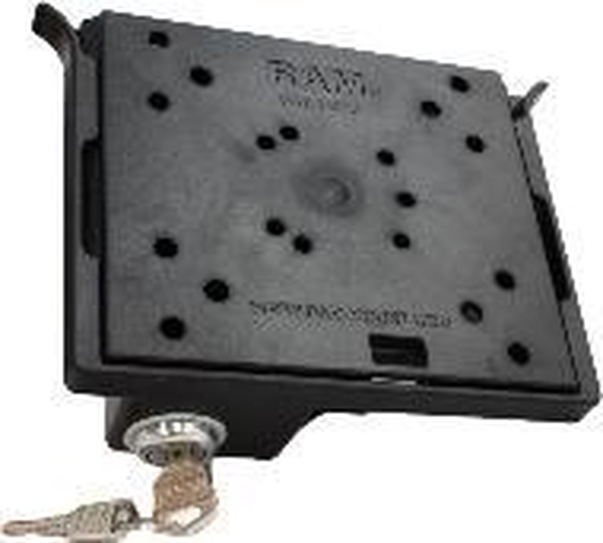 Slide-n-lock universl dock plate