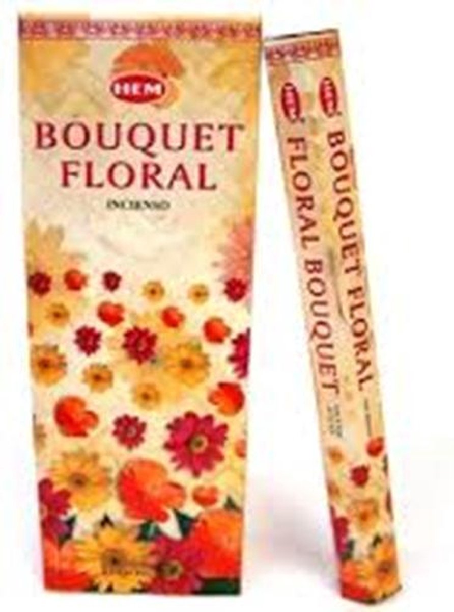 Goedkoopste HEM Wierook - Floral Bouquet - 1 los pakje á 20 stokjes