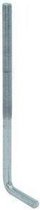 Gebroeders Bodegraven Muurplaatanker Gegalvaniseerd - M12 x 600 x 50 mm - 25 st