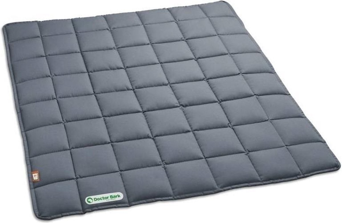 Doctor Bark Dog Blanket - M - Grijs