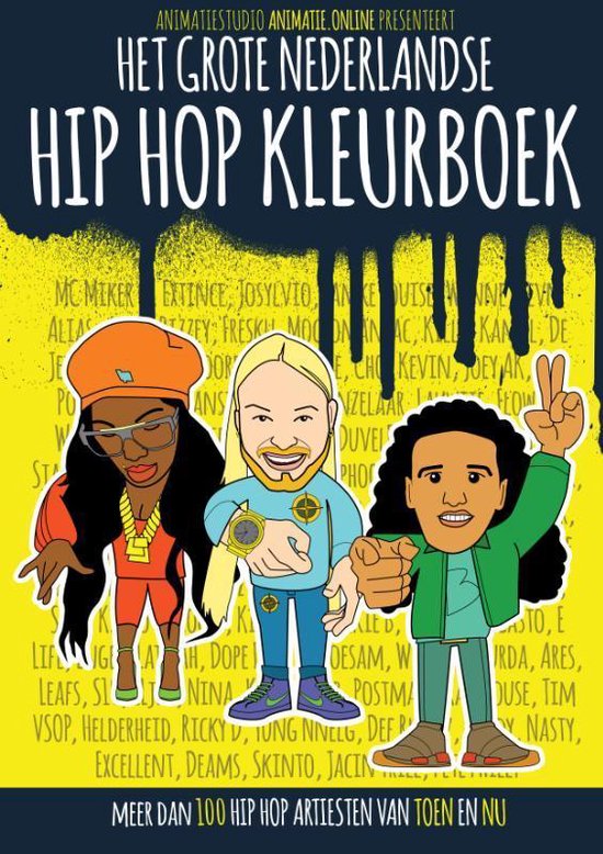 Het Grote Nederlandse Hip Hop Kleurboek