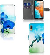Huawei Y6 (2019) Hoesje Orchidee Blauw