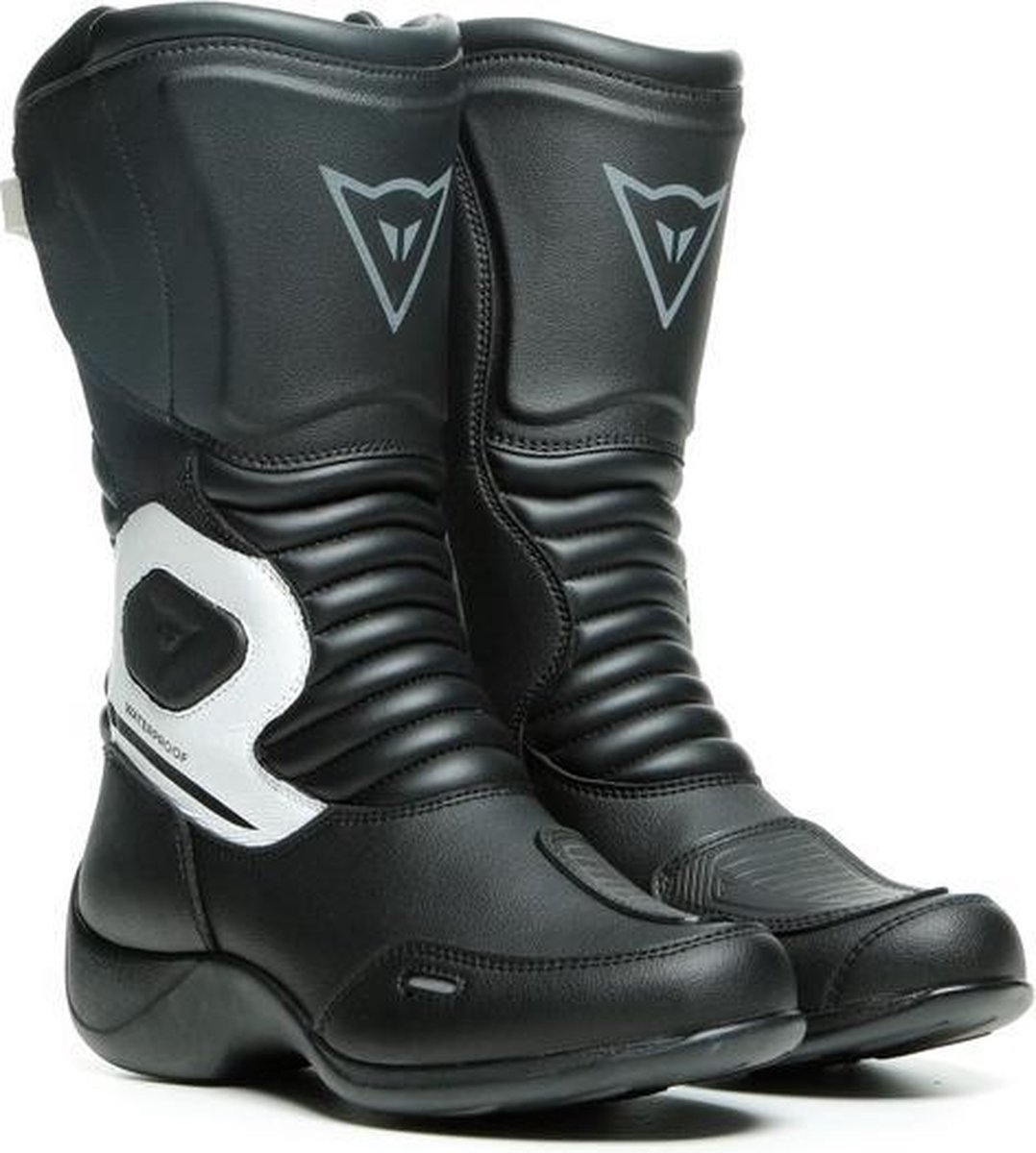 Dainese Aurora Lady D-WP Black White Motorcycle Boots 36