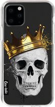 Casetastic Apple iPhone 11 Pro Hoesje - Softcover Hoesje met Design - Royal Skull Print