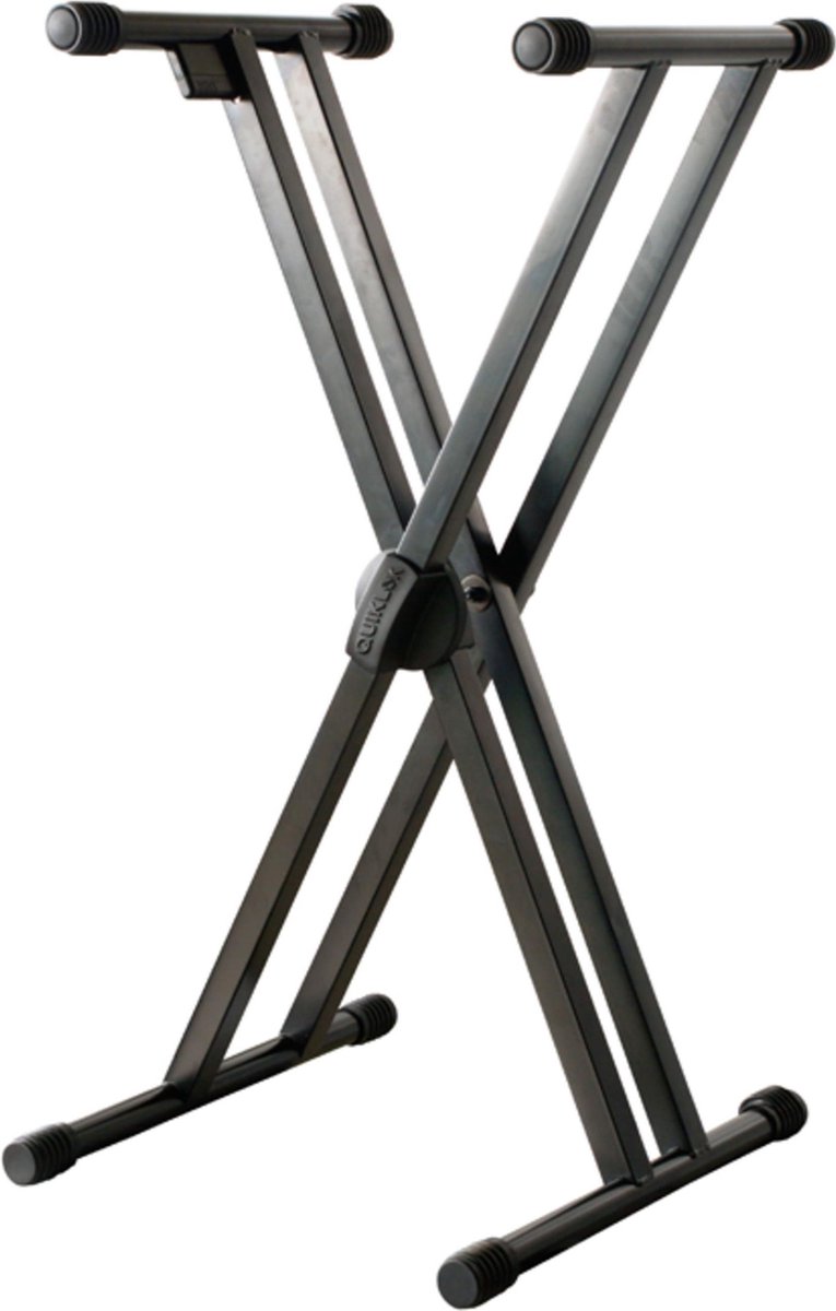 Quik Lok T/550 keyboardstand, zwart - Keyboard standaard