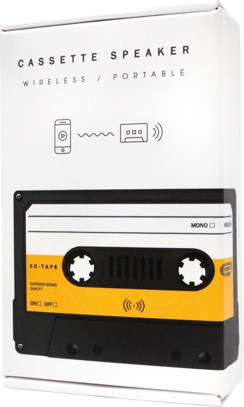 Suck Uk Speaker Bluetooth 11,2 X 6,6 Cm Zwart 2-delig van Suck UK — afbeelding 4