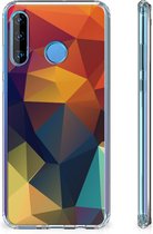 Shockproof Case Huawei P30 Lite Polygon Color