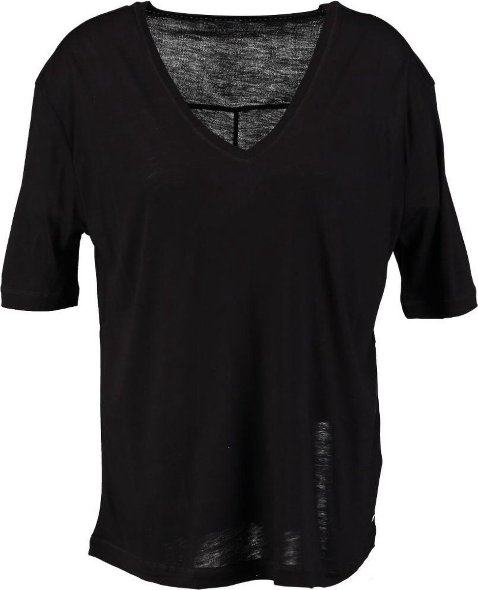 | Tommy hilfiger soepel zwart viscose shirt Maat XXL | Tommy hilfiger soepel zwart viscose shirt Maat XXL