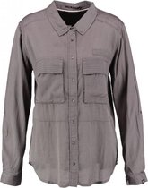 10 feet grijze blouse viscose katoen - Maat XS