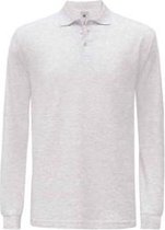 Santino B&c Poloshirts Long Sleeve Safran Tt Lsl Ash Maat M