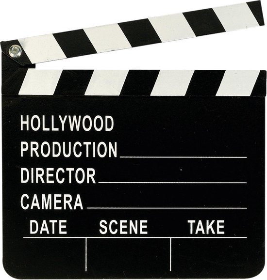Clapper Board - And... Action! (Maat: M) - Amscan