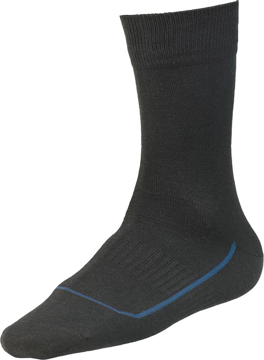Bata Industrials - 3-Pack - Lichtgewicht Werksokken - Seacell Active - Pro-Cool - Koel - Heren / Dames - zwart - 39-42 - 141110101