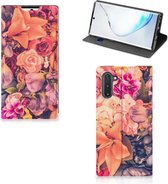 Geschikt voor Samsung Galaxy Note 10 Smart Cover Bosje Bloemen