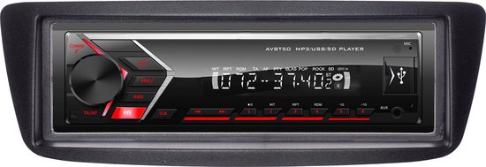Autoradio Bluetooth 1 din Toyota Aygo / Citroen C1 / Peugeot 107 2005-2014  avec entrée
