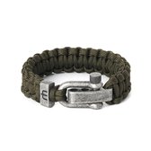 Musthef Dusty Olive Green mannen armband