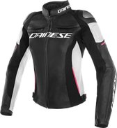 Dainese Racing 3 Lady Zwart Wit Fuchsia 38