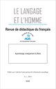 Omslag Apprentissage, enseignement et affects